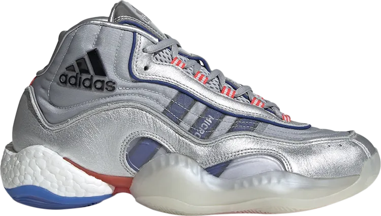 Adidas 98 Crazy BYW 'Silver Metallic' sneakers, silver