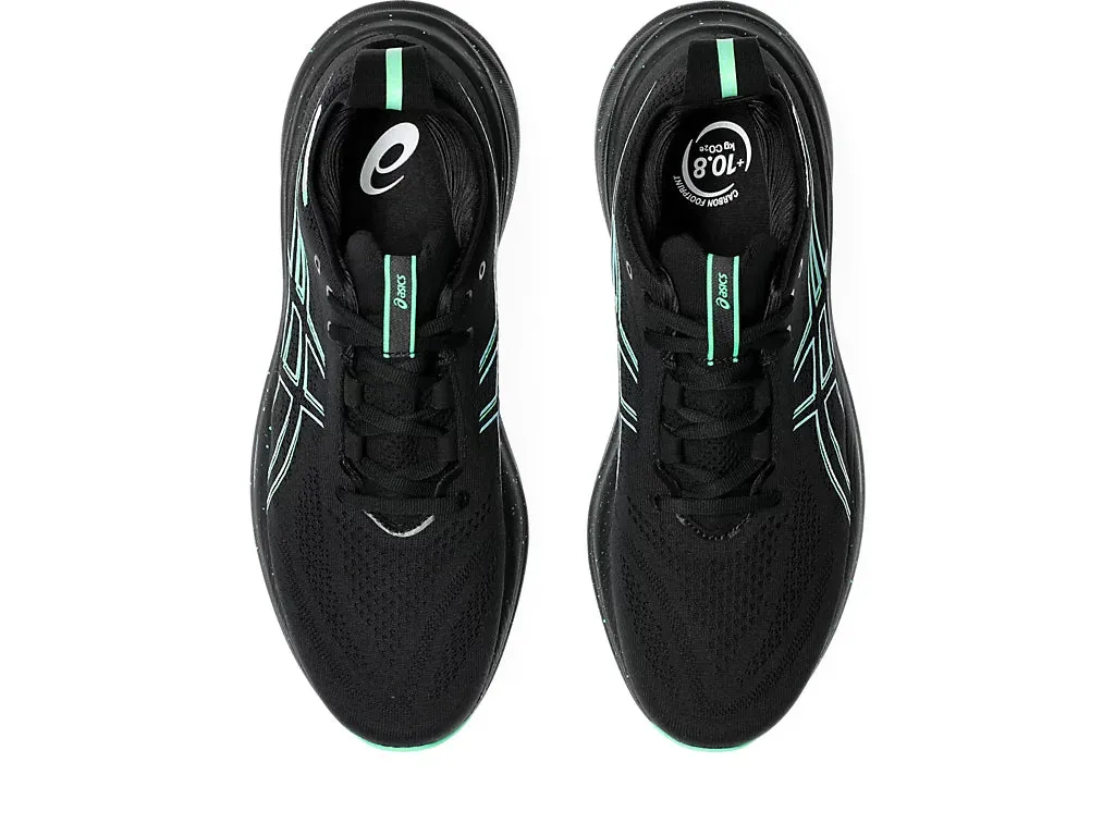 Asics Gel Nimbus 26 Men's Running Shoes | Black/Soothing Sea
