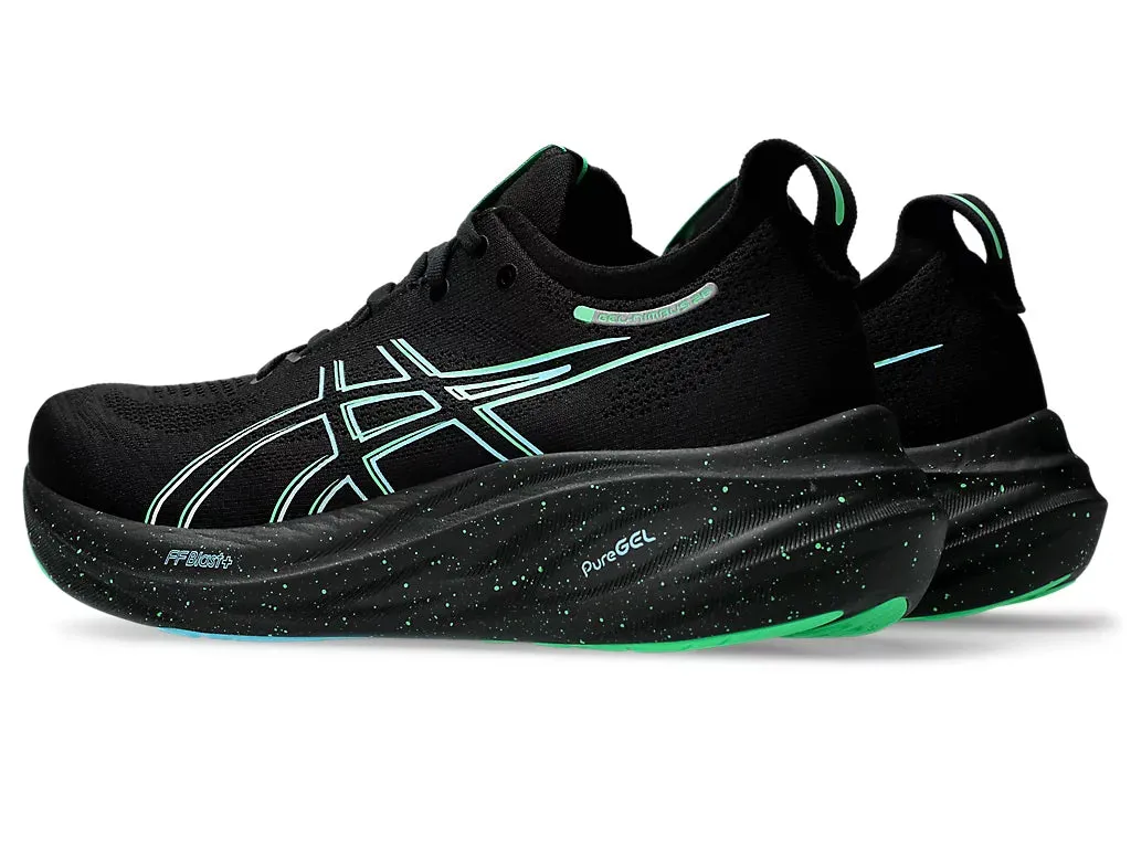 Asics Gel Nimbus 26 Men's Running Shoes | Black/Soothing Sea