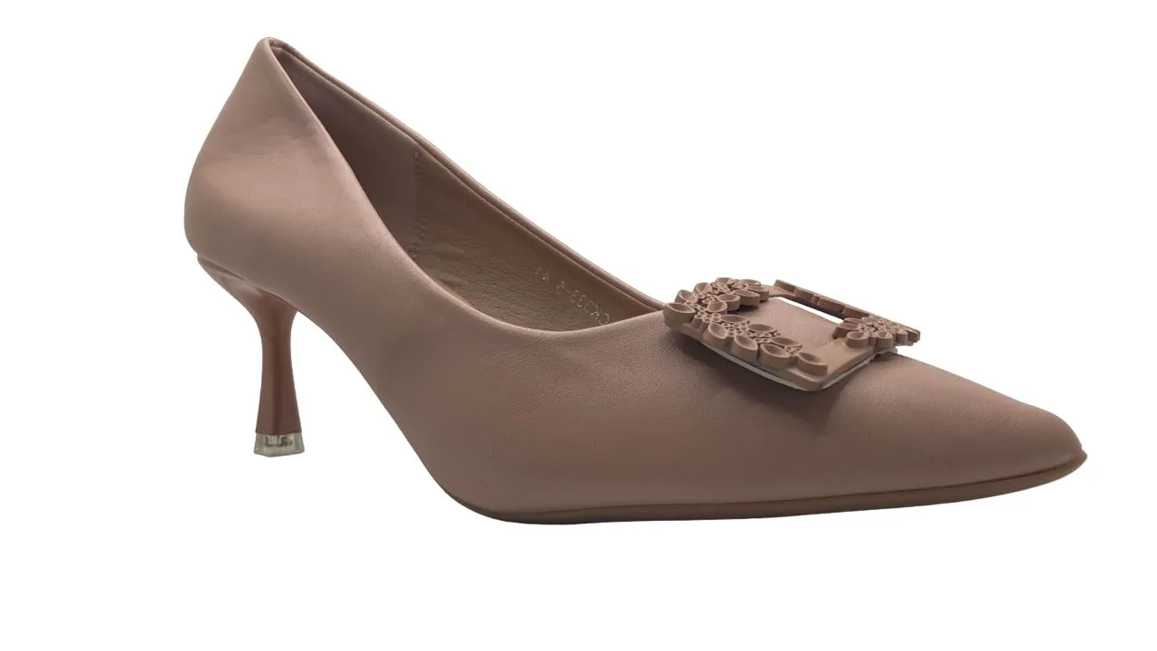 Beagle Women's Flower Square Strap Sandals