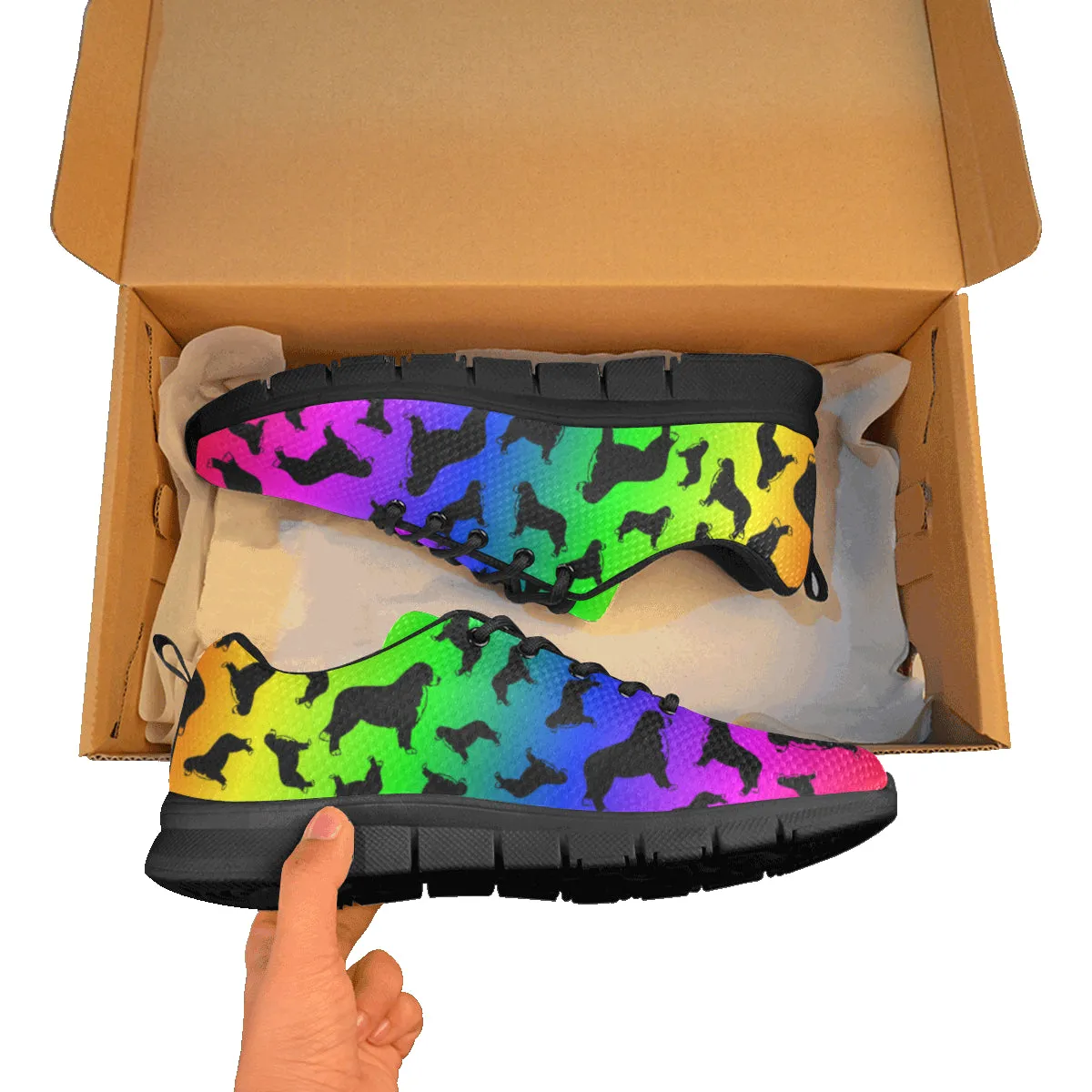 Berner Athletic Color Blend Shoe Womens Black Sole