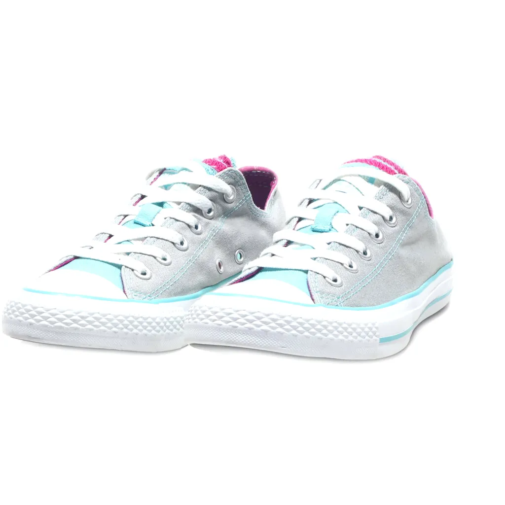 Converse All Star Ct Multi Tongue Ox Low-Top Sneakers Canvas Grey Colour For Women