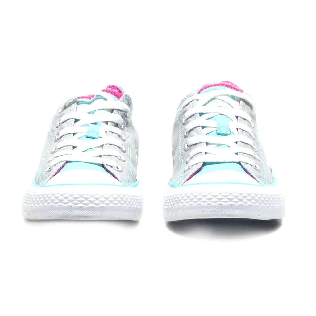 Converse All Star Ct Multi Tongue Ox Low-Top Sneakers Canvas Grey Colour For Women