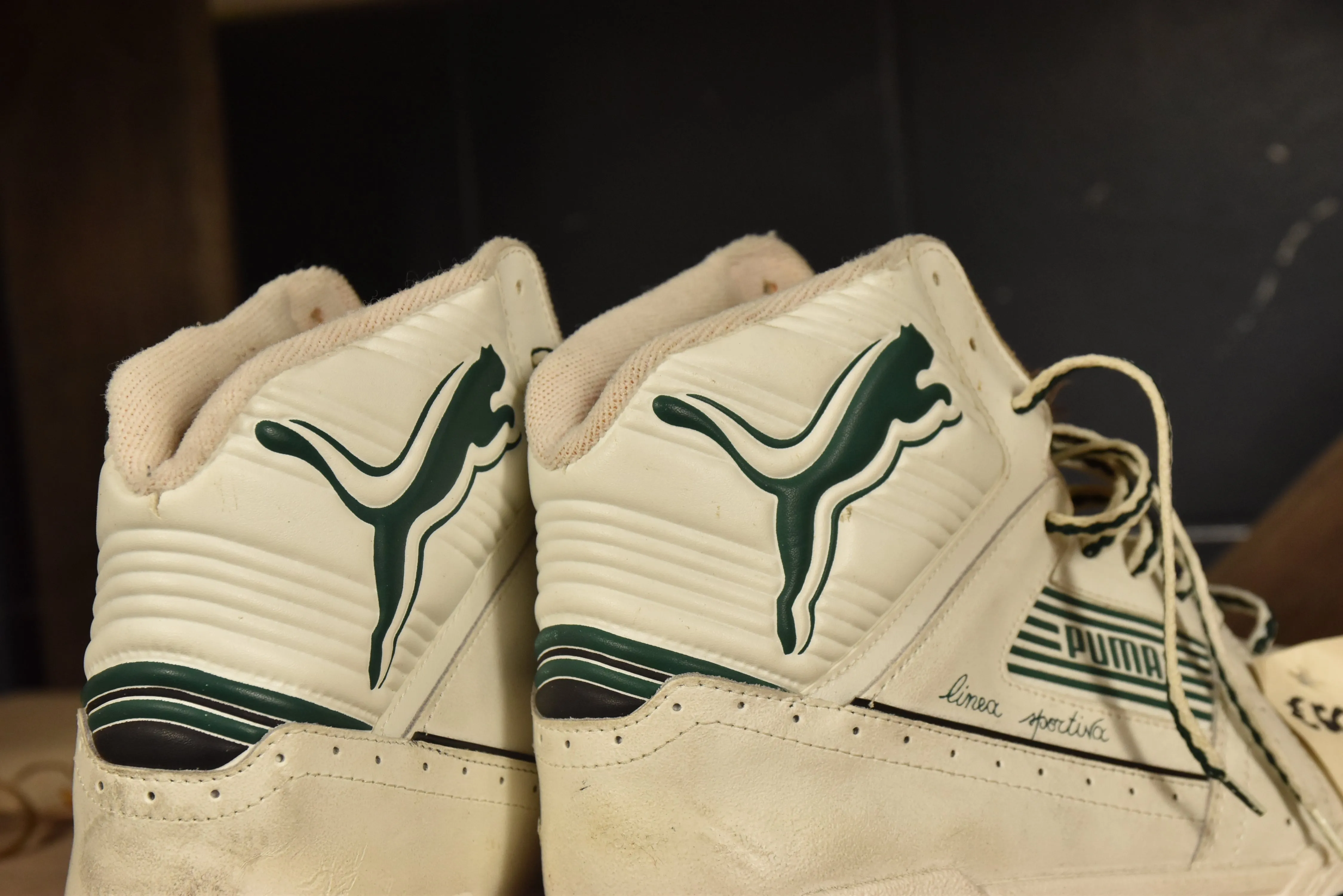 Early 80's PUMA High-Top Sneaker, neu, Gr. 42