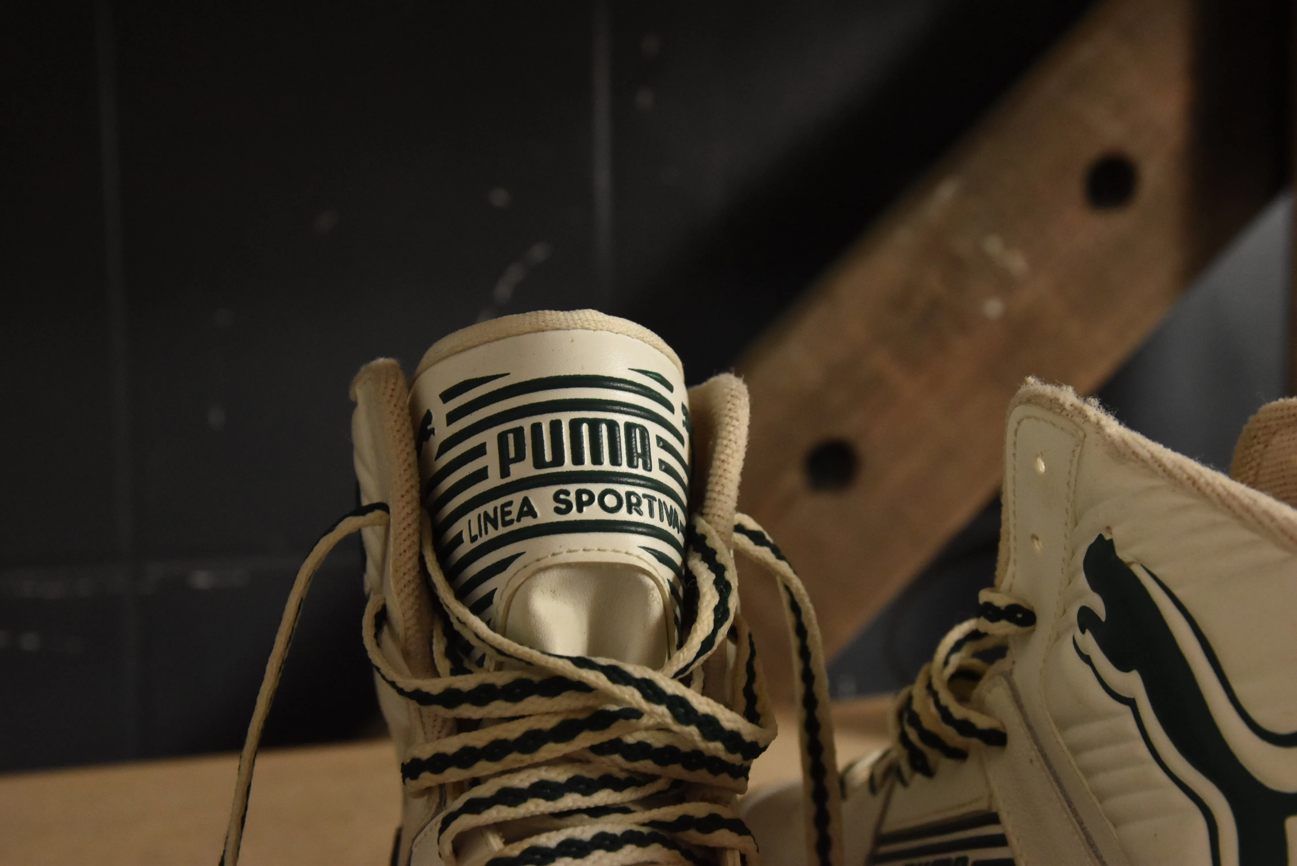 Early 80's PUMA High-Top Sneaker, neu, Gr. 42
