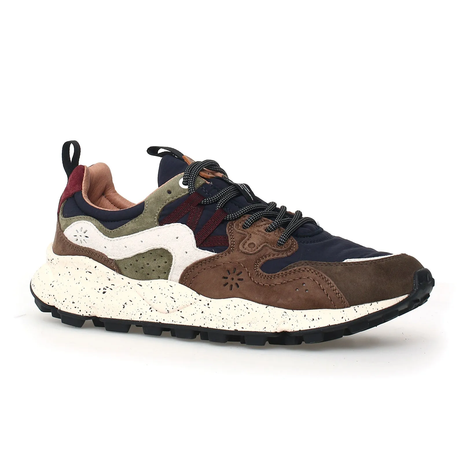 Flower Mountain Yamano 3 Sneaker (Men) - Brown/Navy