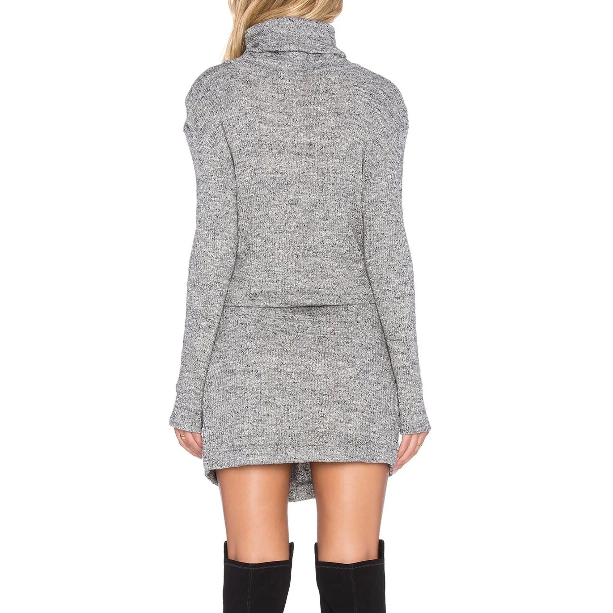 Free People By The Fire Mini Sweater Dress