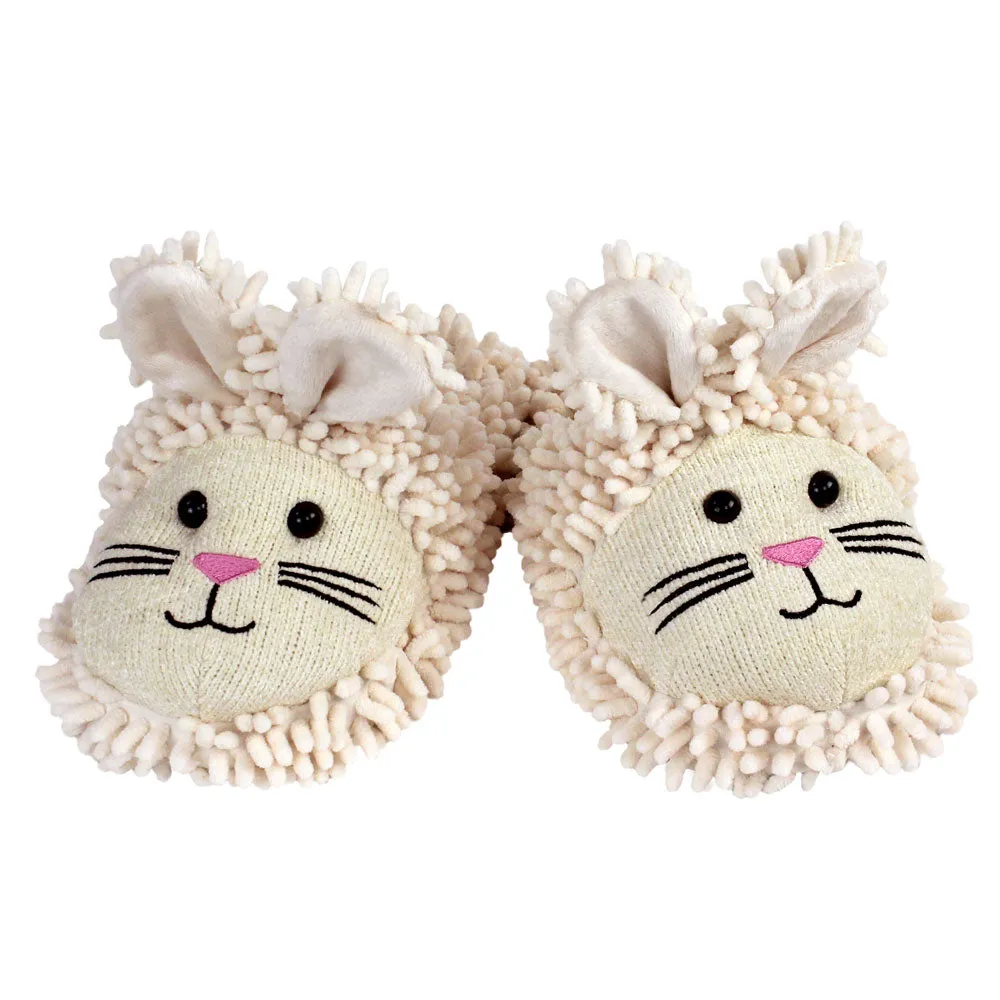 Fuzzy Bunny Slippers