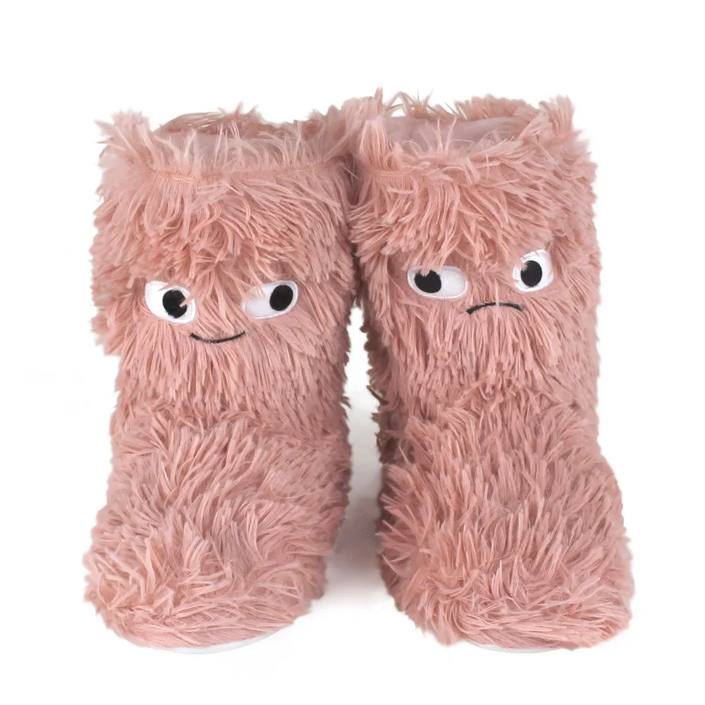 Happy Unhappy Slipper Boots