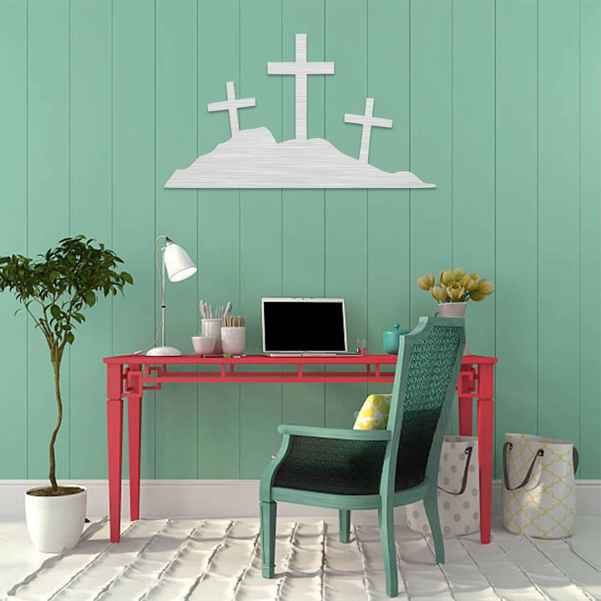 Hill of Crosses - Metal Wall Art