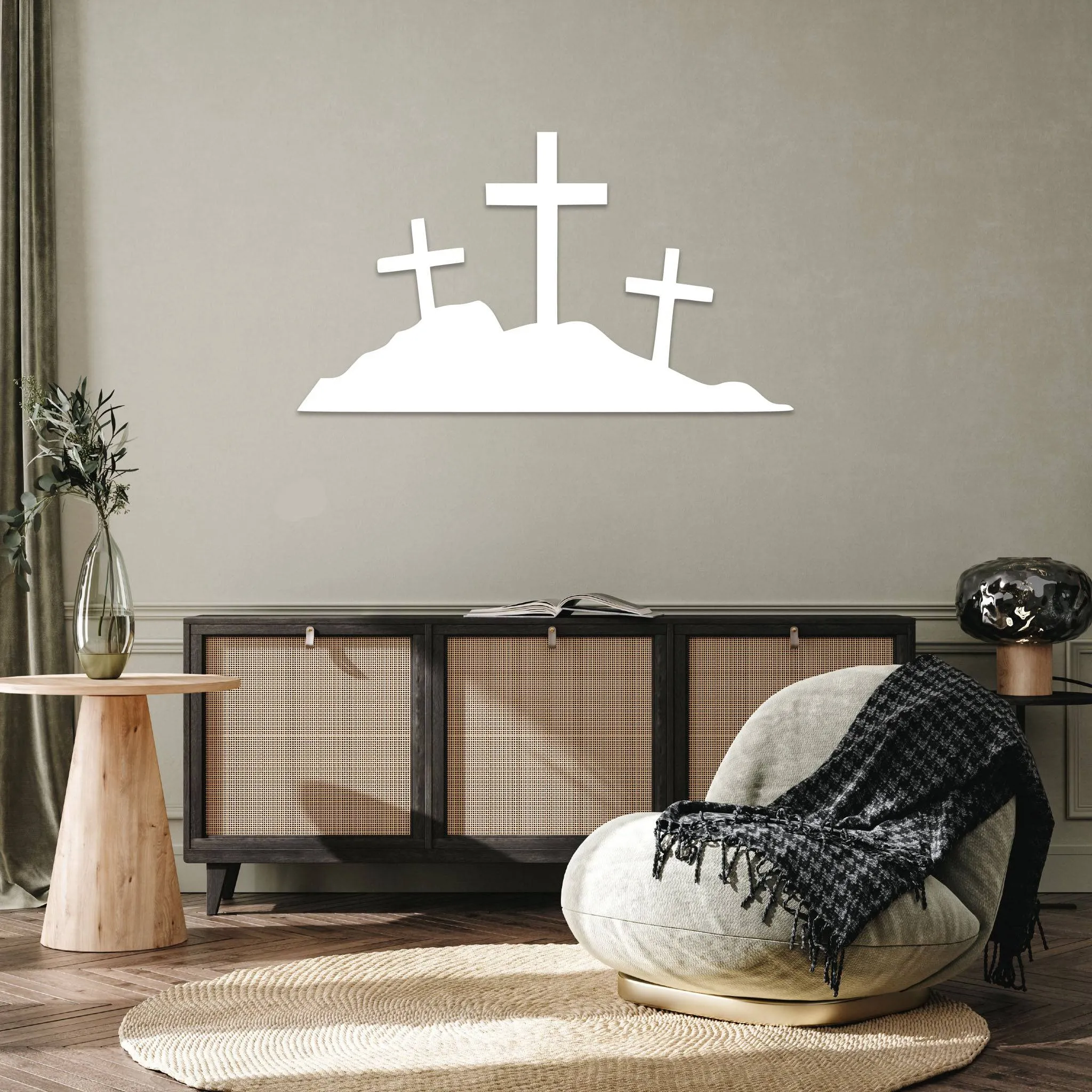 Hill of Crosses - Metal Wall Art