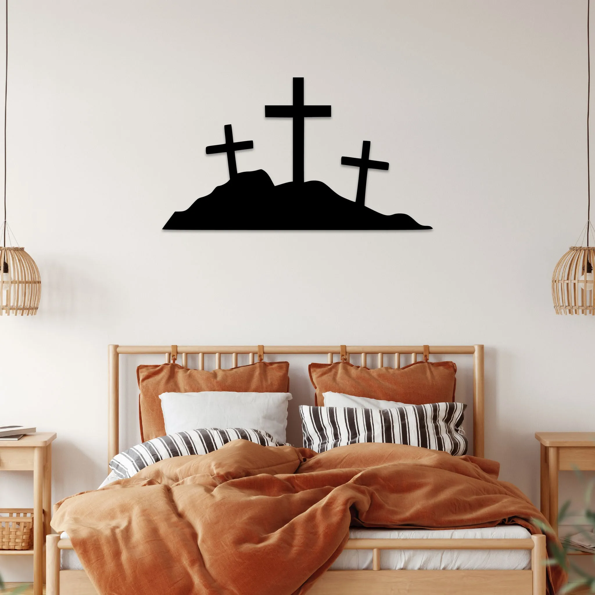 Hill of Crosses - Metal Wall Art