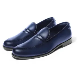 Nicoh - Blue Broge Loafers